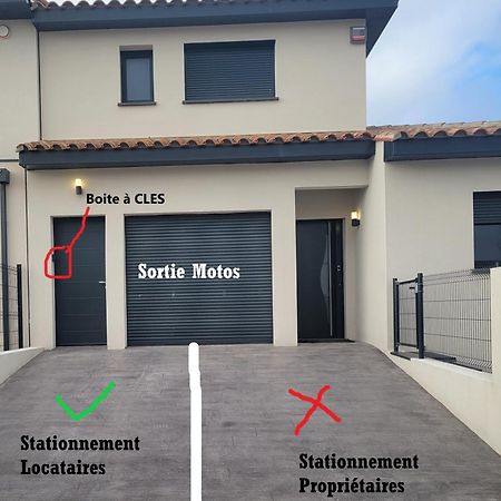 Studio Vue Montagne Rivesaltes Exteriör bild