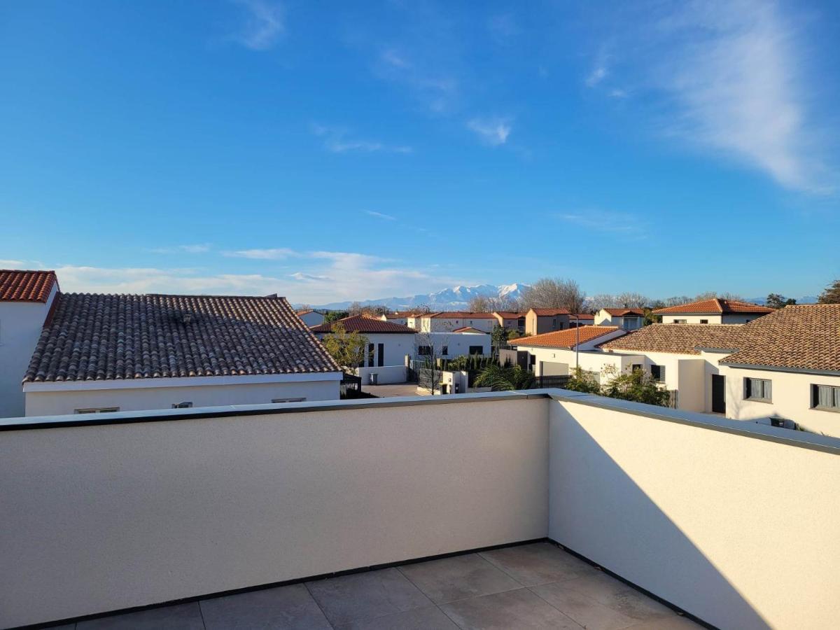 Studio Vue Montagne Rivesaltes Exteriör bild