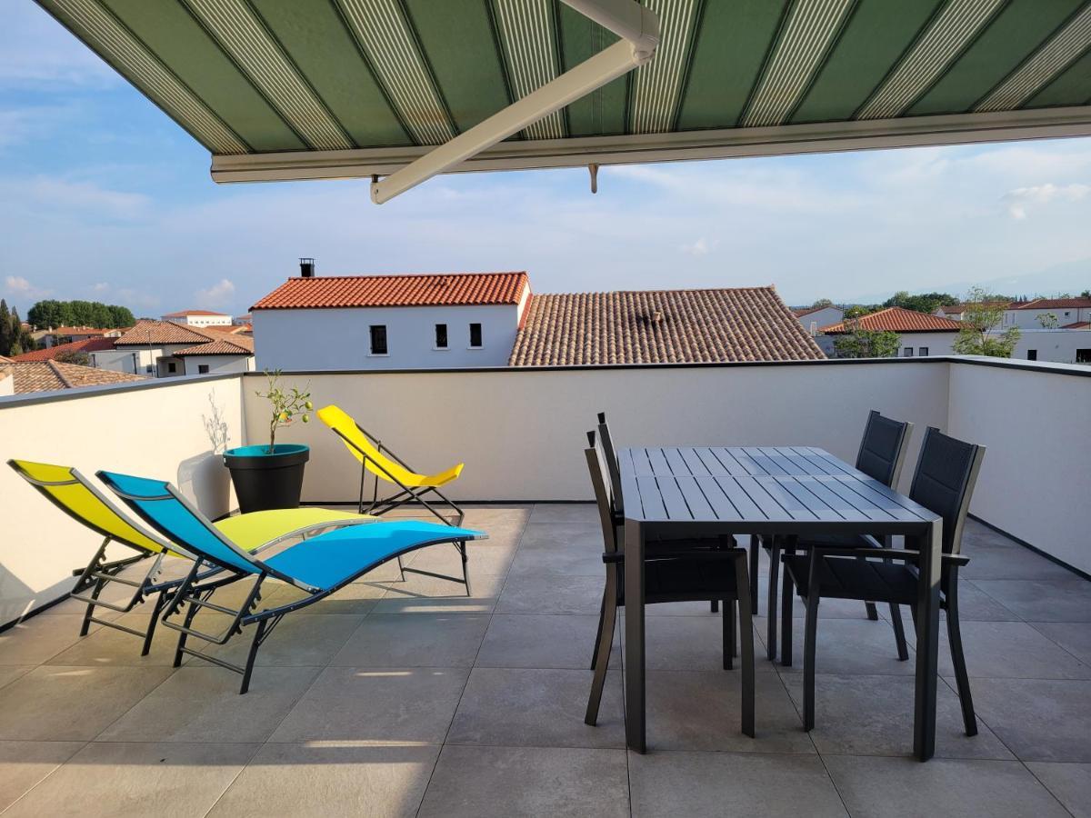 Studio Vue Montagne Rivesaltes Exteriör bild