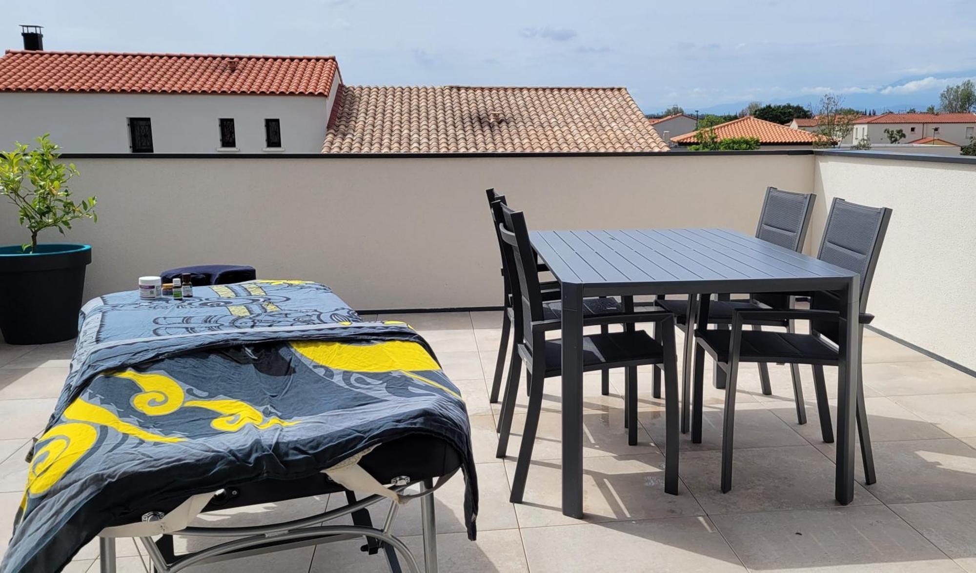 Studio Vue Montagne Rivesaltes Exteriör bild